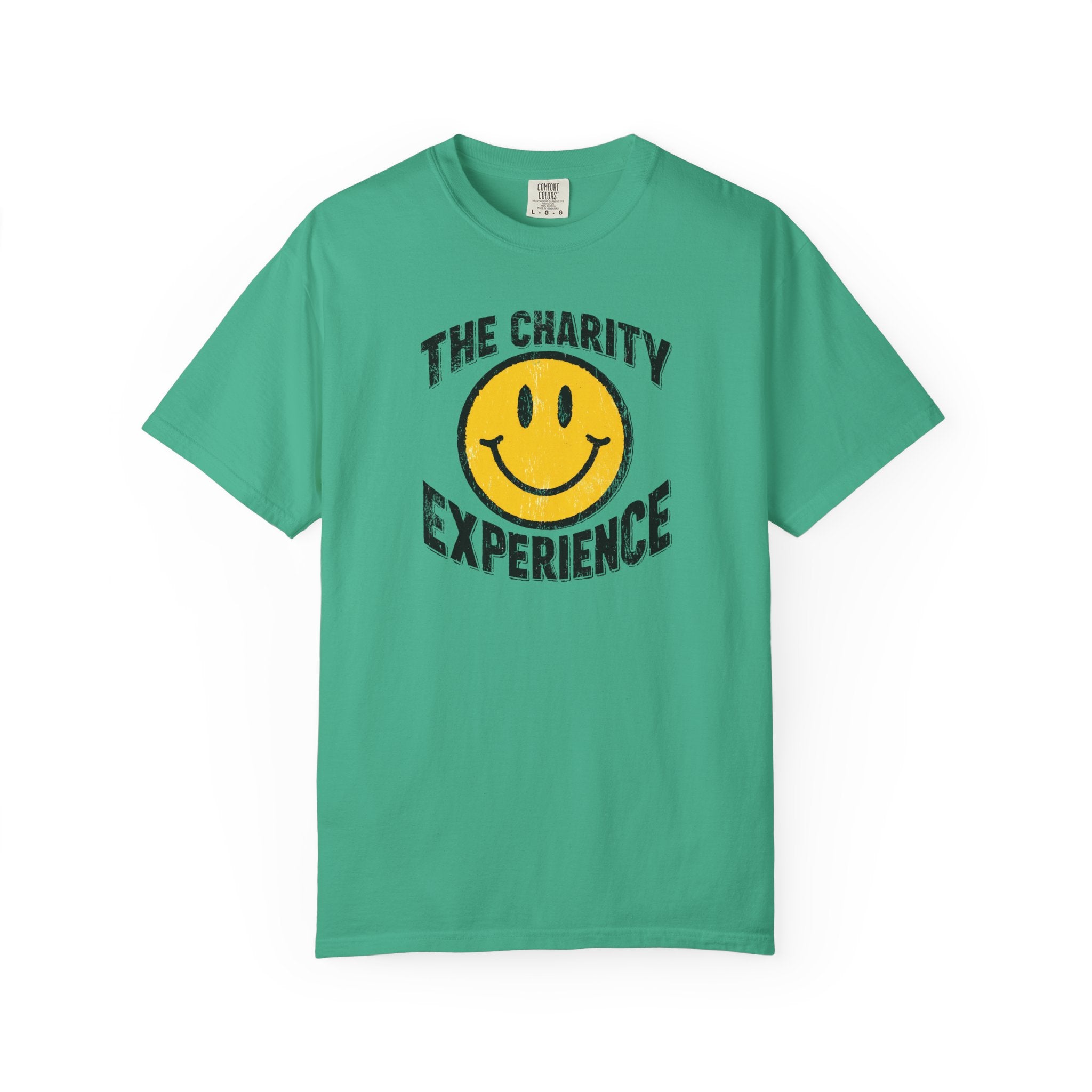 'The Charity Experience' Smiley Face Unisex T-shirt — Mite