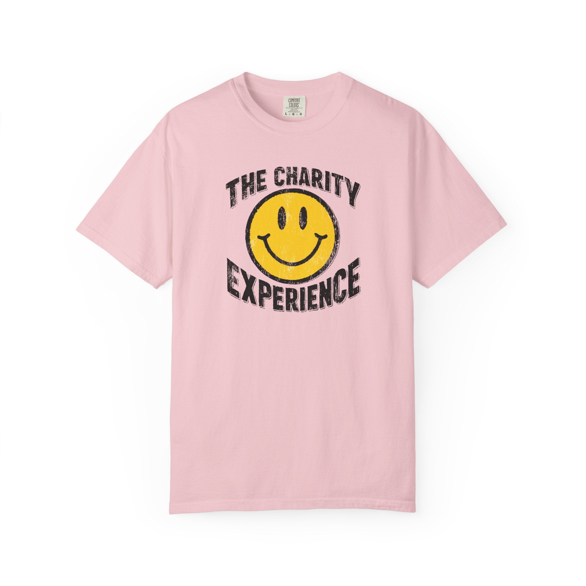 'The Charity Experience' Smiley Face Unisex T-shirt — Mite