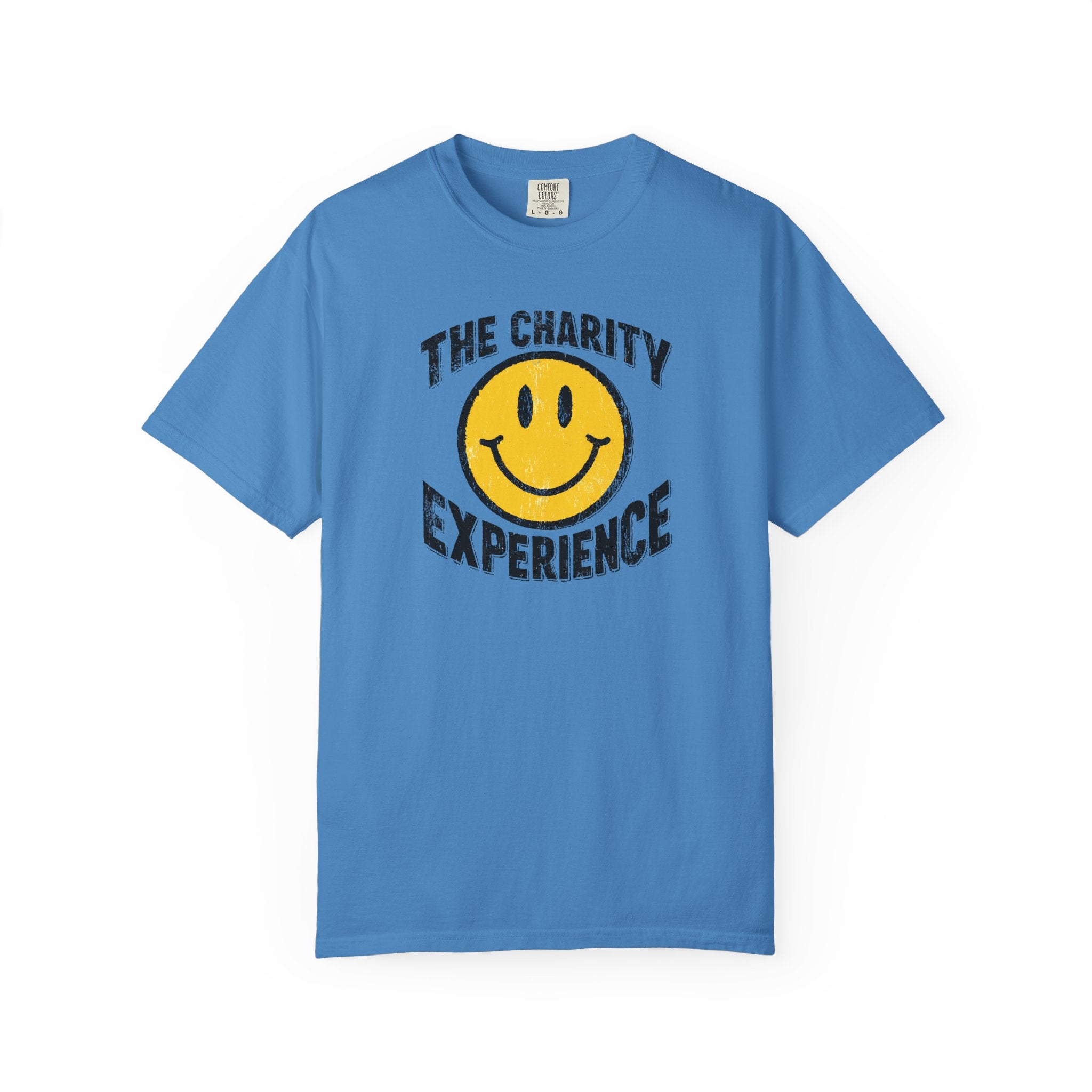 'The Charity Experience' Smiley Face Unisex T-shirt — Mite