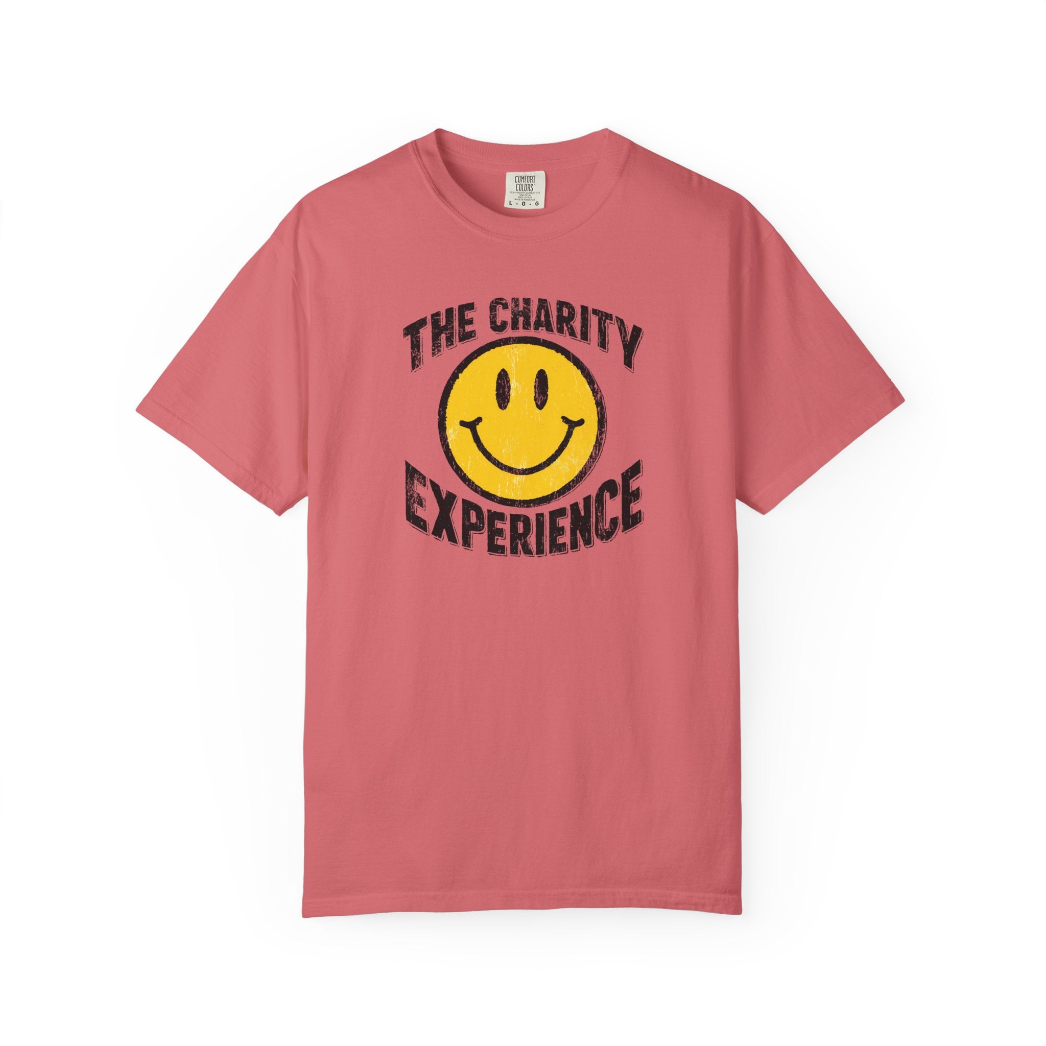 'The Charity Experience' Smiley Face Unisex T-shirt — Mite