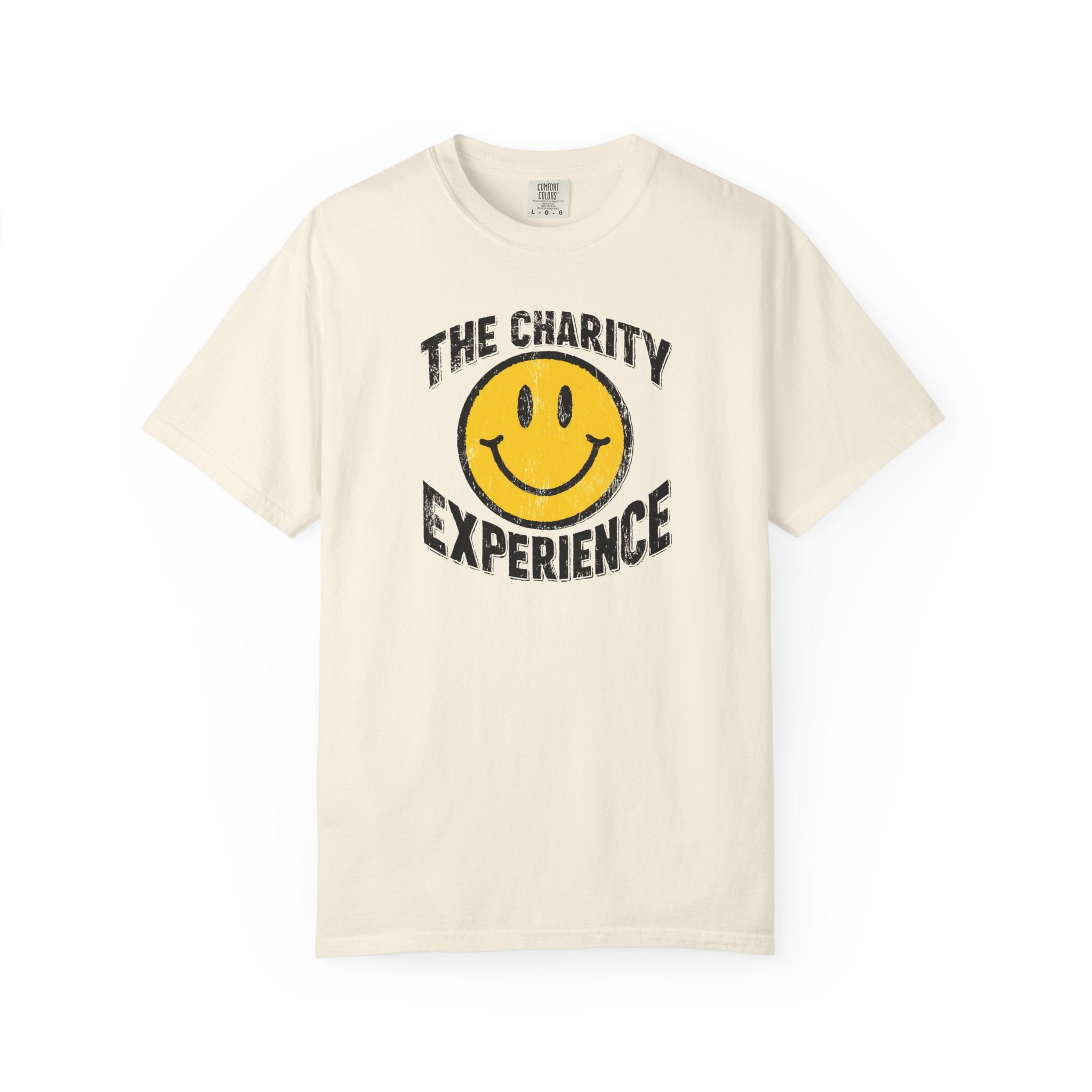 'The Charity Experience' Smiley Face Unisex T-shirt — Mite