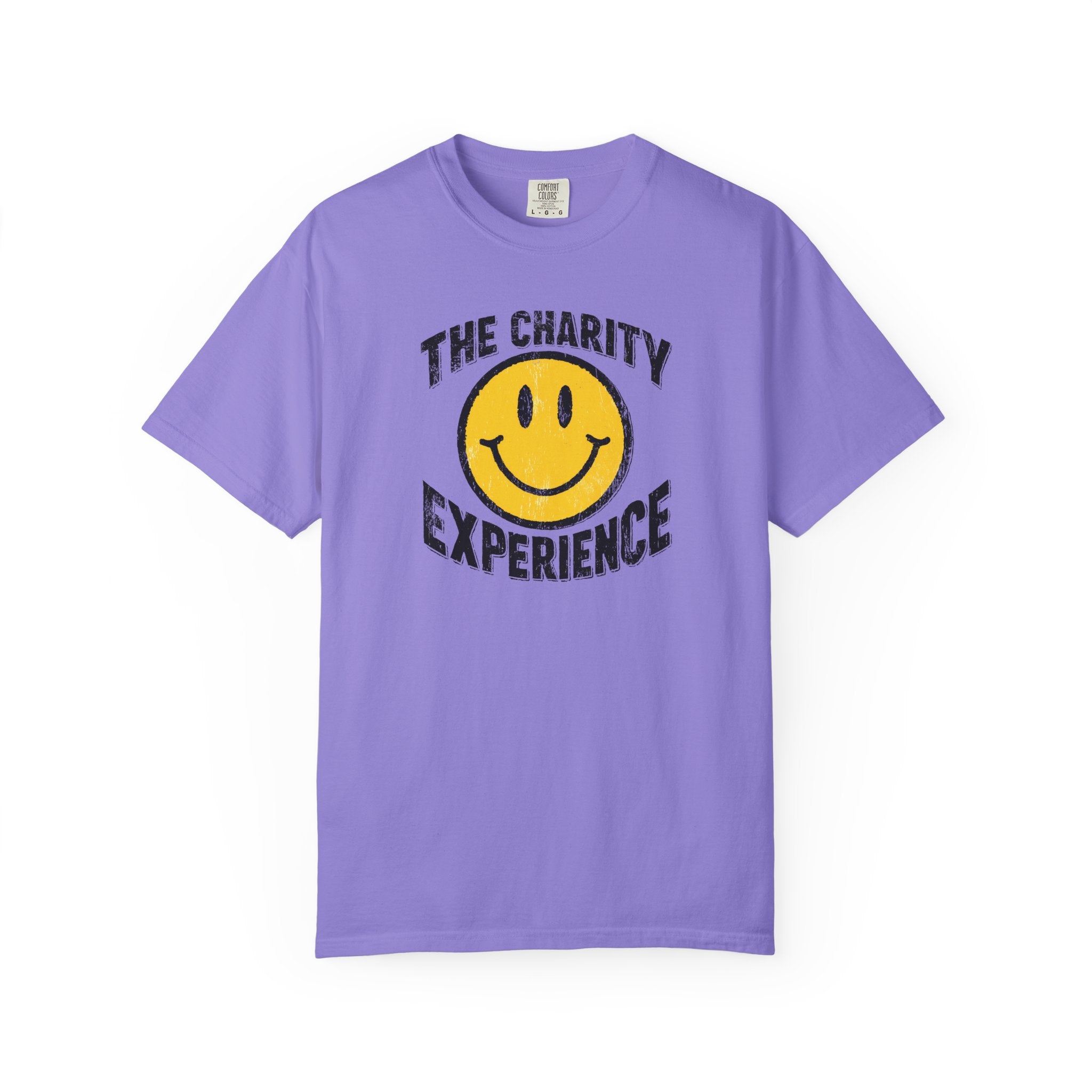 'The Charity Experience' Smiley Face Unisex T-shirt — Mite
