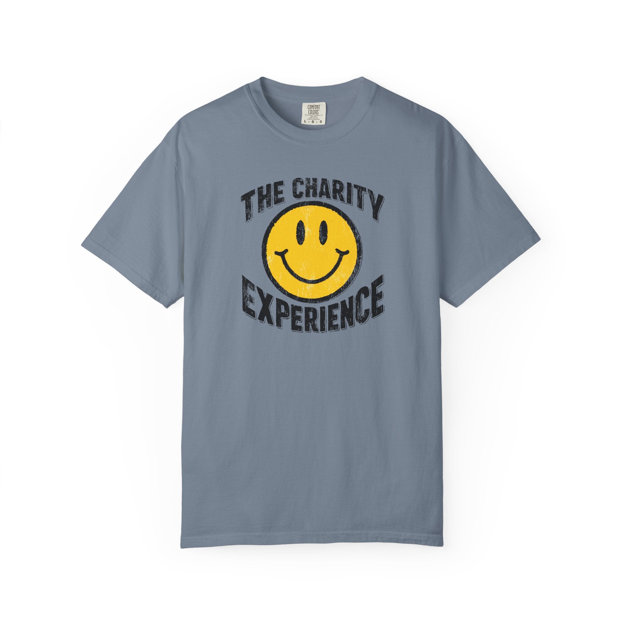 'The Charity Experience' Smiley Face Unisex T-shirt — Mite