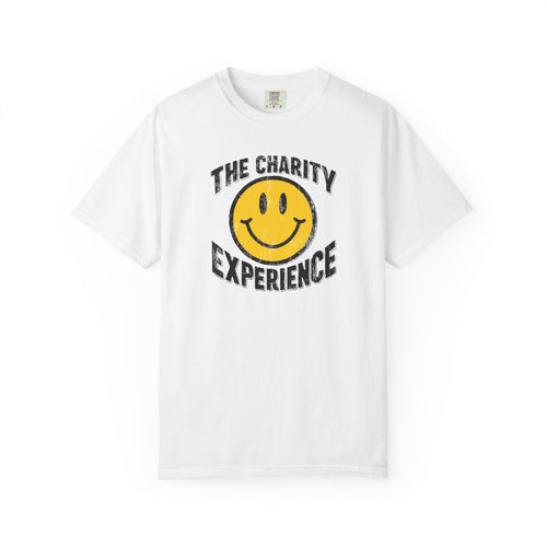'The Charity Experience' Smiley Face Unisex T-shirt — Mite