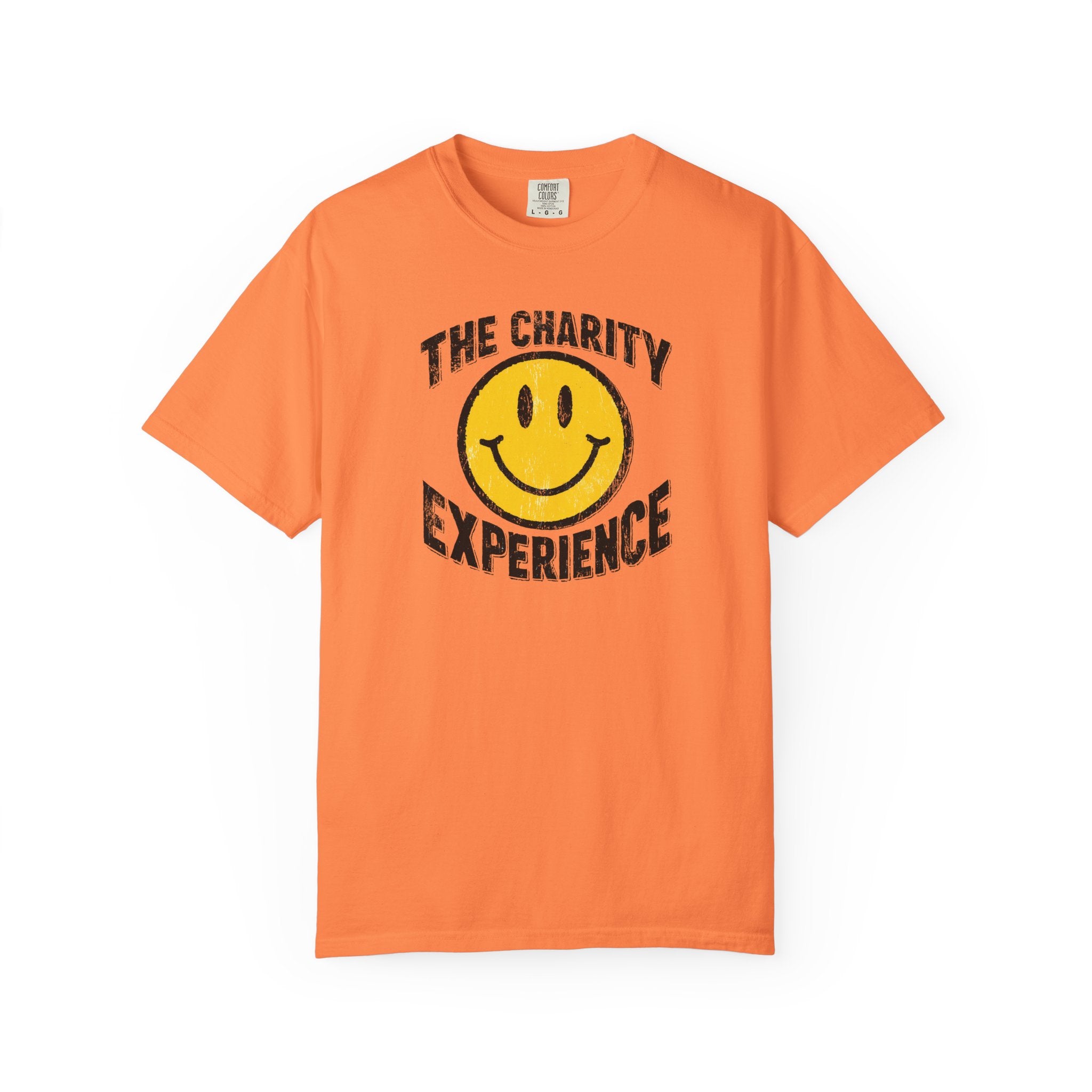 'The Charity Experience' Smiley Face Unisex T-shirt — Mite