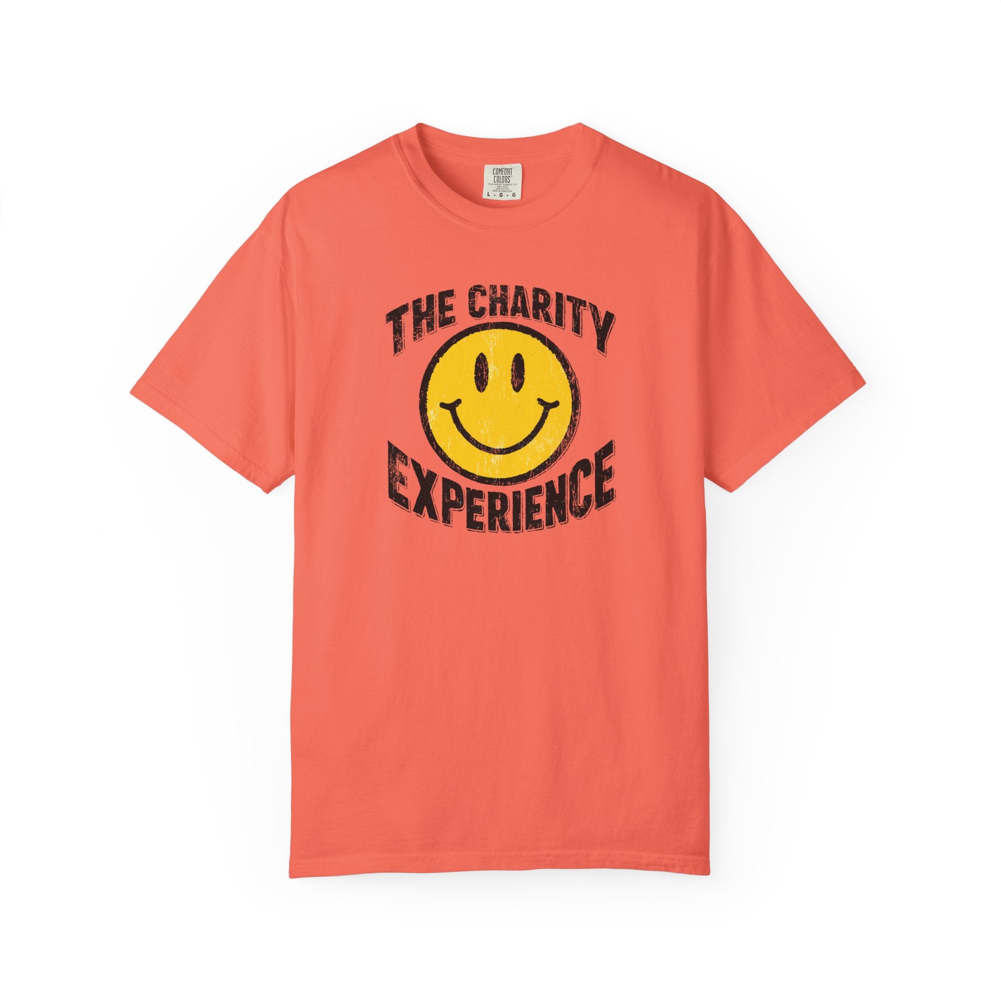 'The Charity Experience' Smiley Face Unisex T-shirt — Mite